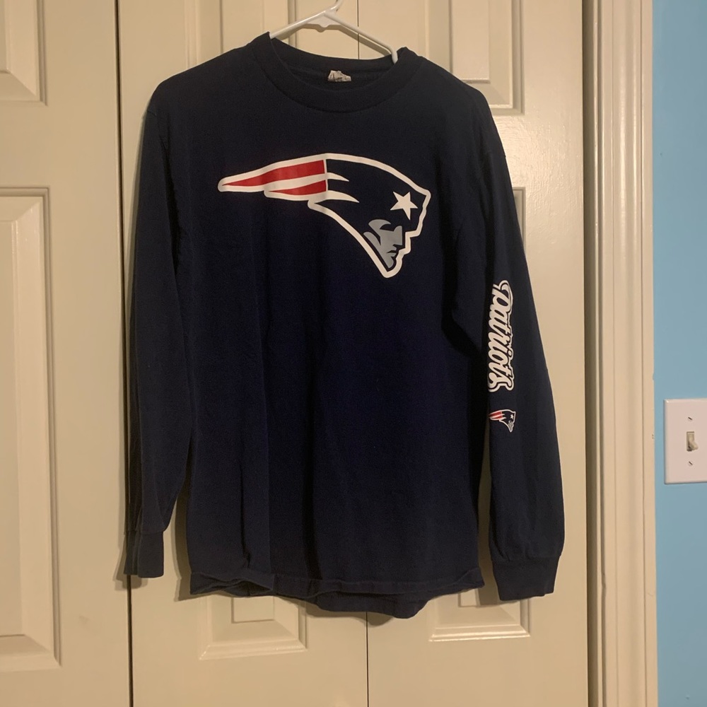 New England Patriots long sleeve tee shirt